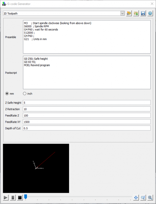 Online gcode generator