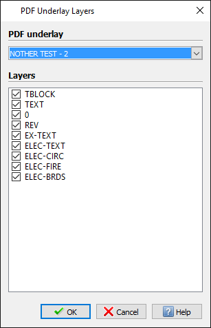 PDF Underlay Layers