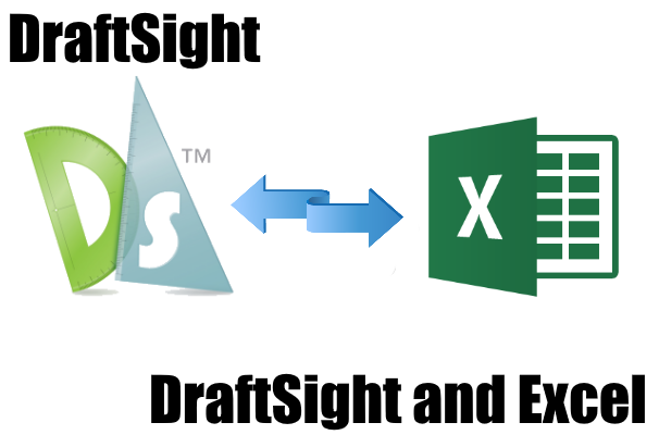 Linking DraftSight and Excel