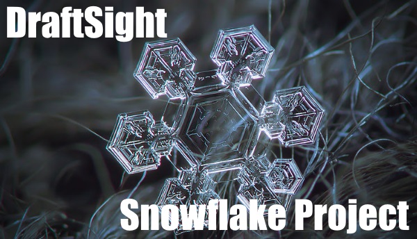 Creating a Snowflake in DraftSight