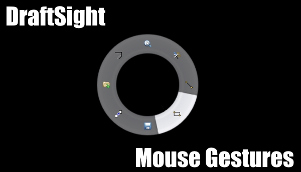Mouse Gestures in DraftSight