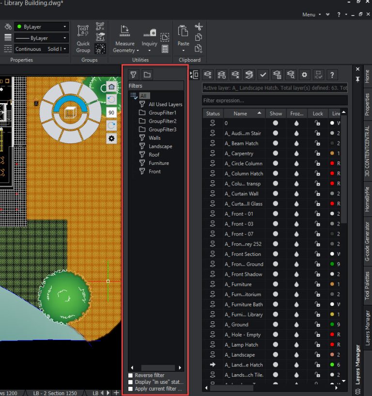 A Guide to DraftSight 2024's Layers Manager Palette DraftSight Blog