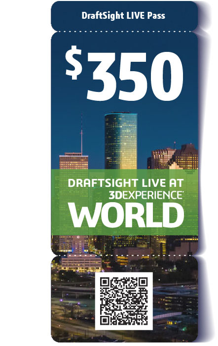 DraftSight LIVE Ticket